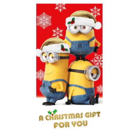 Minions A Gift For You Christmas Money Gift Wallet £1.65